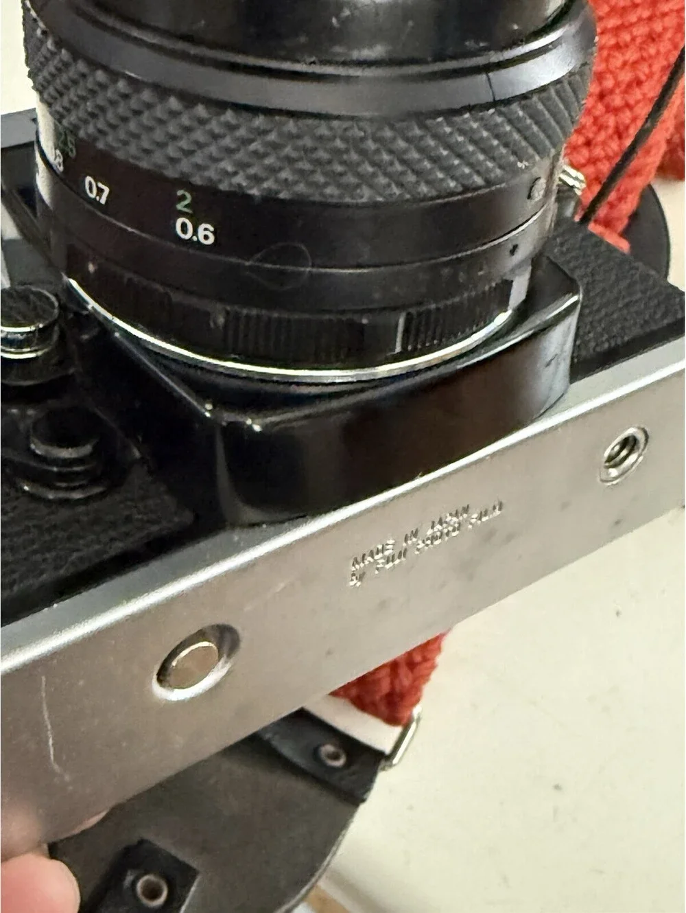 Fujifilm Fuji Fujica ST605 35mm SLR Camera w/ Lens, Working